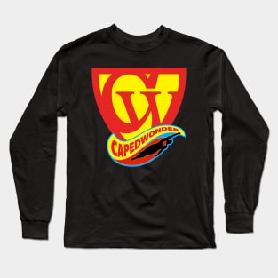 CapedWonder logo 1 Long Sleeve T-Shirt